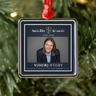 Metal Ornamento de Fotografias Arma Dei