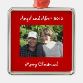 Metal Ornamento de Fotos