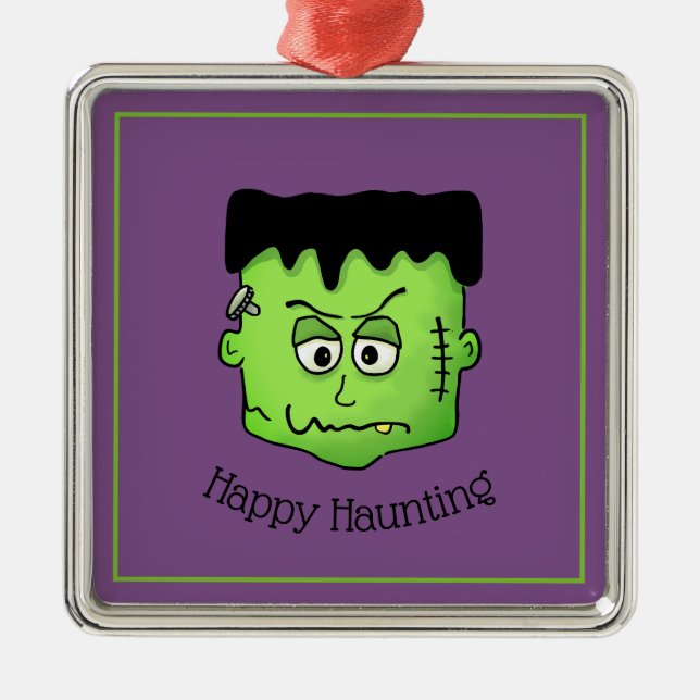 Metal Ornamento de Halloween (Frente)