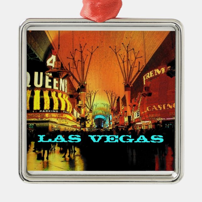Metal Ornamento de Las Vegas (Frente)