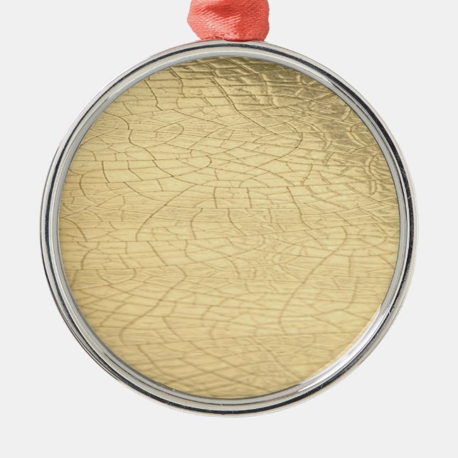 Metal Ornamento de ouro colado (Frente)