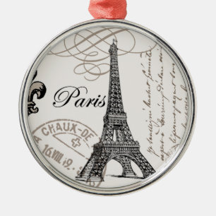 Metal Ornamento de Paris do vintage…
