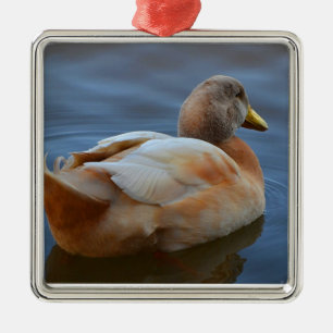 Metal Ornamento de Pato