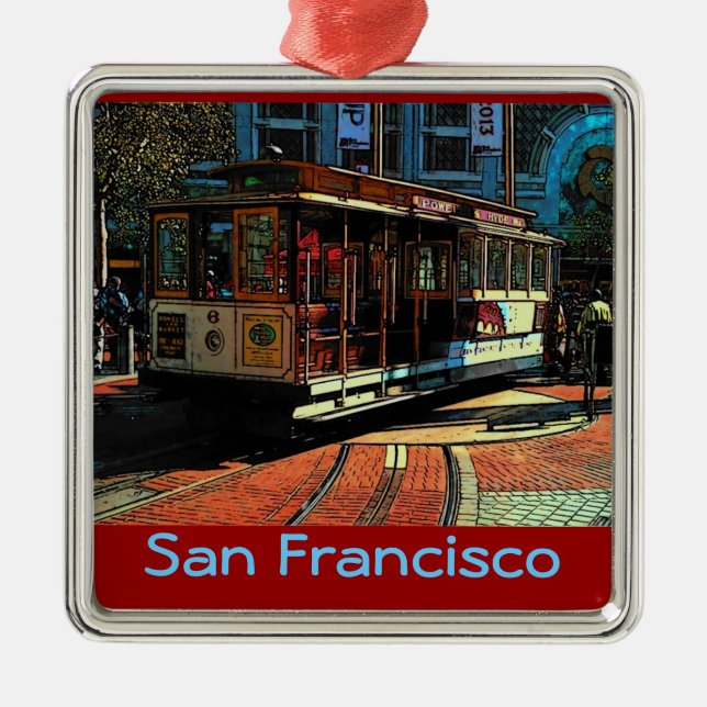 Metal Ornamento de San Francisco (Frente)