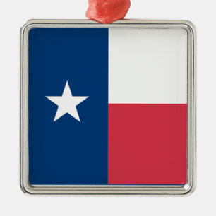 Metal Ornamento de Sinalizador do Texas