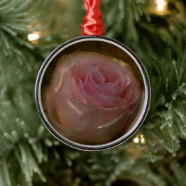 Metal Ornamento de Sombra Rosa