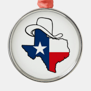 Metal Ornamento de Texas