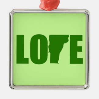 Metal Ornamento do amor de Vermont