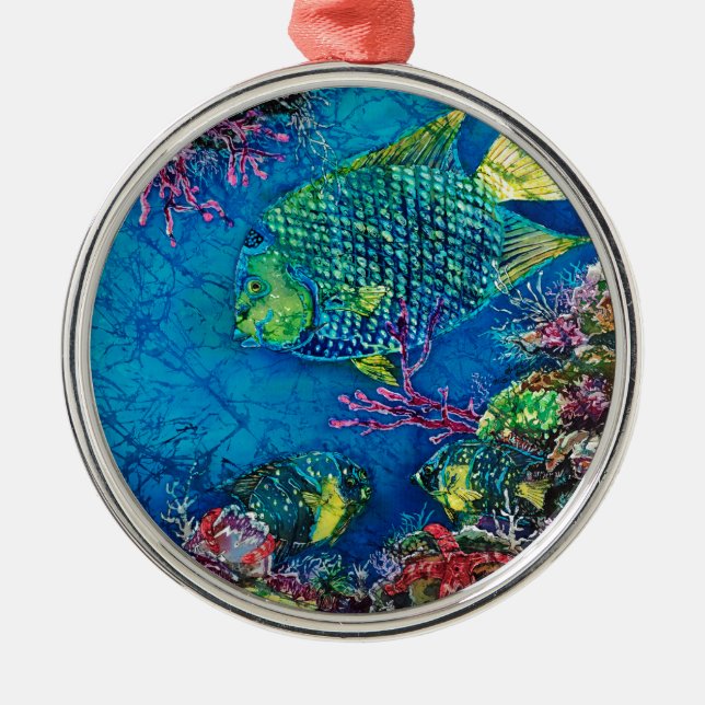 Metal Ornamento do prêmio de QueenOftheSea (Frente)