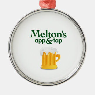 Metal Ornamento do Xmas de Melton