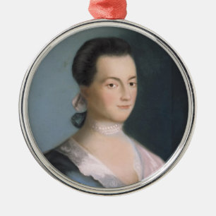 Metal Ornamento novo do retrato de Abigail Adams