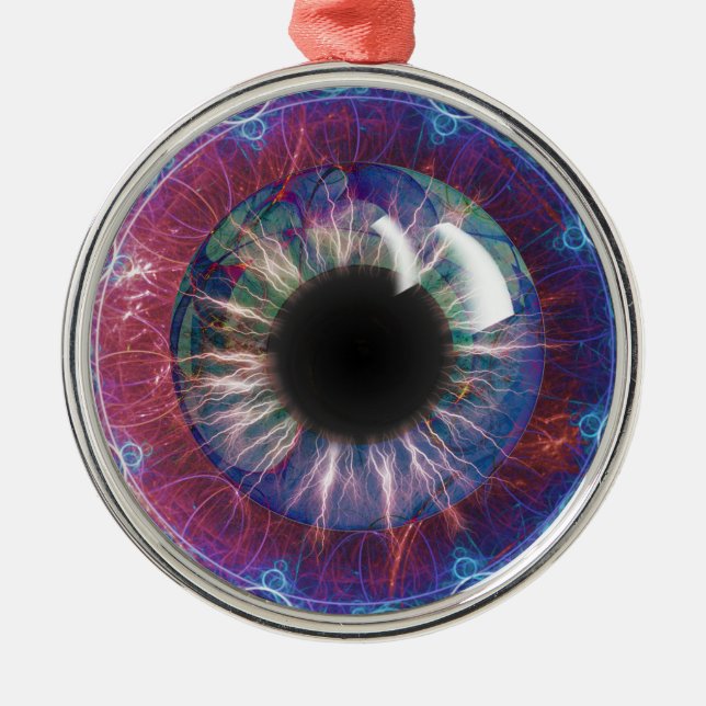 Metal Ornamento Ocular de Tesla (Frente)