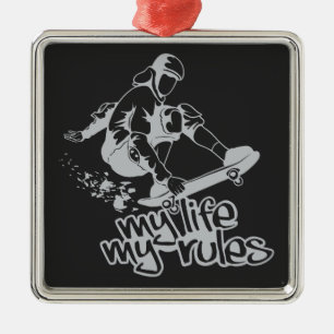 Metal Ornamento personalizado de skate