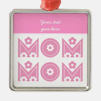 Metal Ornamento personalizado do Dia de as mães da mãe