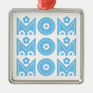 Metal Ornamento personalizado do Dia de as mães da mãe
