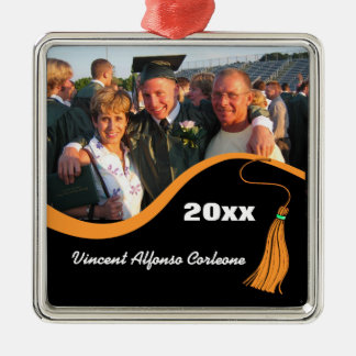 Metal Ornamento Personalizável de Graduação de Tassel La