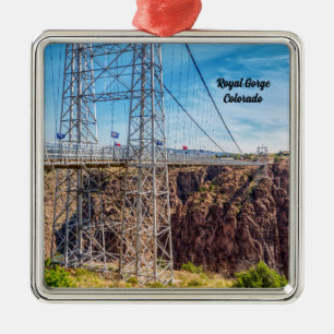 Metal Ornamento Premium de Vista Lateral do Royal Gorge