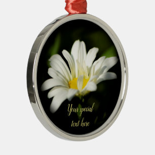 Metal Ornamento redondo de Daisy Premier de Oxeye