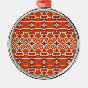 METAL ORNAMENTO REDONDO PREMIUM DE GINGERBREAD