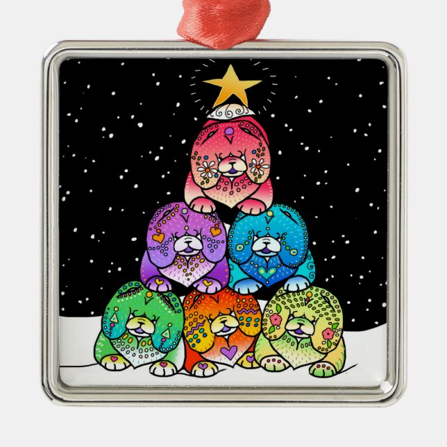 METAL ORNAMENTO YAPPY DE CHOWLIDAYS 2016 (Frente)