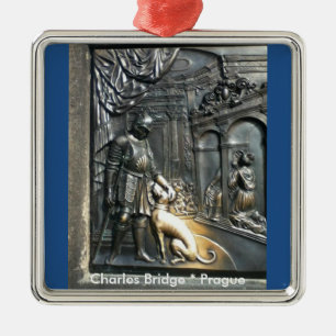 Metal Ponte Karluv de Charles a maioria de ornamento de