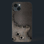 Metal with bullet holes background<br><div class="desc">metal with bullet holes background © and ® Bigstock® - All Rights Reserved.</div>