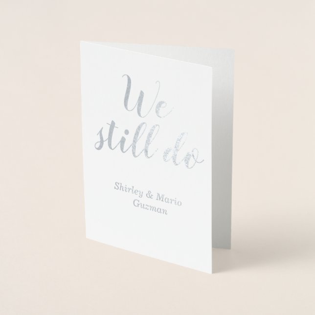 Metalizado Ainda fazemos Cartão (Frente)