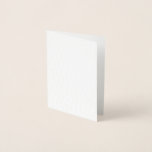 Metalizado Cartão<br><div class="desc">Crie o seu estilo branco personalizável e minimalista que pode ser facilmente atualizado com a sua Foto e texto. Se você precisar de ajuda para personalizar este produto,  entre em contato comigo usando o botão de mensagem abaixo e terei todo o prazer em ajudar.</div>