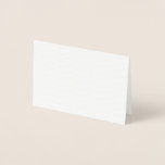 Metalizado Cartão<br><div class="desc">Crie o seu estilo branco personalizável e minimalista que pode ser facilmente atualizado com a sua Foto e texto. Se você precisar de ajuda para personalizar este produto,  entre em contato comigo usando o botão de mensagem abaixo e terei todo o prazer em ajudar.</div>