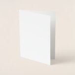 Metalizado Cartão<br><div class="desc">Crie o seu estilo branco personalizável e minimalista que pode ser facilmente atualizado com a sua Foto e texto. Se você precisar de ajuda para personalizar este produto,  entre em contato comigo usando o botão de mensagem abaixo e terei todo o prazer em ajudar.</div>