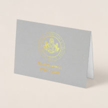 Cartão de condolências da Faculdade Militar da Pen