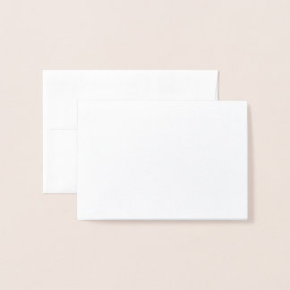 Metalizado Cartão de Folha