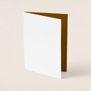 Metalizado Cartão de Número de Mesa de Casamento com Monogram