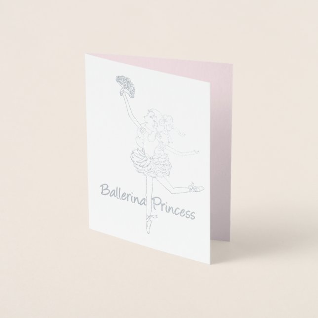 Metalizado Cartão de ouro de arte animal estilizado por Platy (Frente)