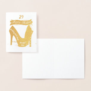 Metalizado HAMByWG - Cartão de aniversário para a sobrinha 