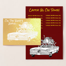 Metalizado Na Estrada, Novamente Cartão De Folha