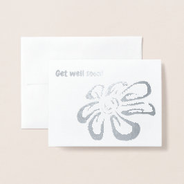 Metalizado Obter um cartão de folha