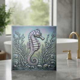 Metallic Iridescent Seahorse ID1223