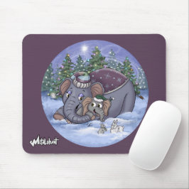 Metalphant Wilbur & Mom Mouse Pad