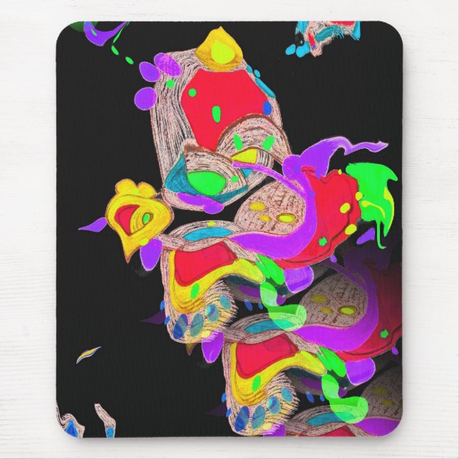 "Metamorfose" Computador Mouse Pad (Frente)