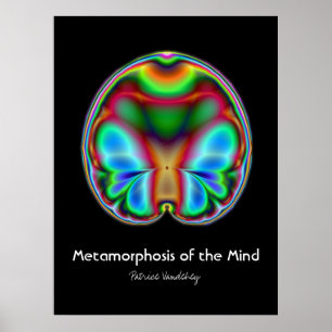 Metamorfose do impressão da arte da mente