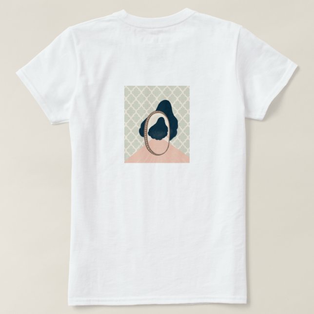metaphor_15_a garota na camiseta espelhada (Verso do Design)