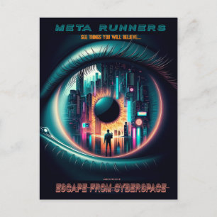 'MetaRunners' escapando do ciberespaço: Cartão pos