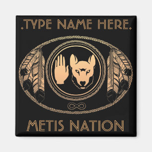 Metis Imã de geladeira Personalizado Magnet De Si