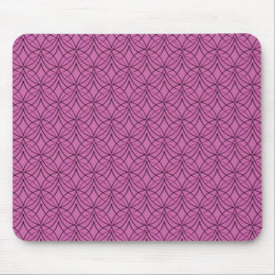 Metro cor-de-rosa Mousepad retro