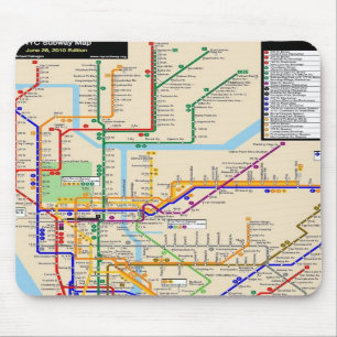Metro Mousepad de Newyork