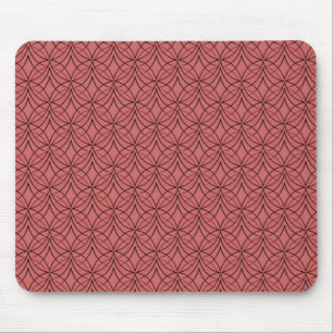 Metro vermelho macio Mousepad retro