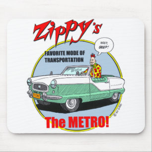 Metro Zippy Mousepad