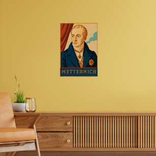 Metternich: Poster vintage moderno