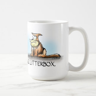 Meu 401K está na caneca de café de Litterbox